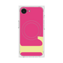 プレミアムスクエアケース with MagSafe［ オリジナル - initial color - L pink ］