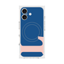 プレミアムスクエアケース with MagSafe［ オリジナル - initial color - L navy ］