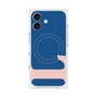 プレミアムスクエアケース with MagSafe［ オリジナル - initial color - L navy ］