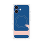 プレミアムスクエアケース with MagSafe［ オリジナル - initial color - L navy ］