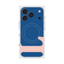 プレミアムスクエアケース with MagSafe［ オリジナル - initial color - L navy ］