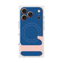 プレミアムスクエアケース with MagSafe［ オリジナル - initial color - L navy ］