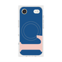 プレミアムスクエアケース with MagSafe［ オリジナル - initial color - L navy ］