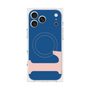 プレミアムスクエアケース with MagSafe［ オリジナル - initial color - L navy ］