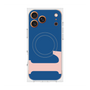 プレミアムスクエアケース with MagSafe［ オリジナル - initial color - L navy ］