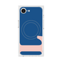 プレミアムスクエアケース with MagSafe［ オリジナル - initial color - L navy ］