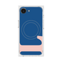 プレミアムスクエアケース with MagSafe［ オリジナル - initial color - L navy ］