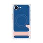 プレミアムスクエアケース with MagSafe［ オリジナル - initial color - L navy ］