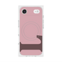 プレミアムスクエアケース with MagSafe［ オリジナル - initial color - L dusty pink ］