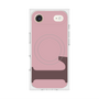 プレミアムスクエアケース with MagSafe［ オリジナル - initial color - L dusty pink ］