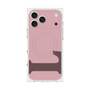 プレミアムスクエアケース with MagSafe［ オリジナル - initial color - L dusty pink ］