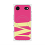 プレミアムスクエアケース with MagSafe［ オリジナル - initial color - M pink ］