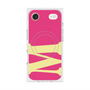 プレミアムスクエアケース with MagSafe［ オリジナル - initial color - M pink ］