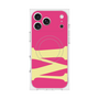 プレミアムスクエアケース with MagSafe［ オリジナル - initial color - M pink ］