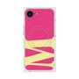 プレミアムスクエアケース with MagSafe［ オリジナル - initial color - M pink ］