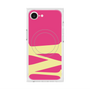 プレミアムスクエアケース with MagSafe［ オリジナル - initial color - M pink ］