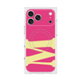 プレミアムスクエアケース with MagSafe［ オリジナル - initial color - M pink ］