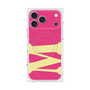 プレミアムスクエアケース with MagSafe［ オリジナル - initial color - M pink ］
