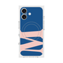 プレミアムスクエアケース with MagSafe［ オリジナル - initial color - M navy ］