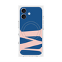 プレミアムスクエアケース with MagSafe［ オリジナル - initial color - M navy ］
