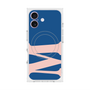 プレミアムスクエアケース with MagSafe［ オリジナル - initial color - M navy ］