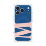 プレミアムスクエアケース with MagSafe［ オリジナル - initial color - M navy ］