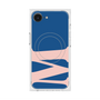 プレミアムスクエアケース with MagSafe［ オリジナル - initial color - M navy ］