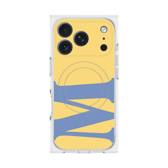 プレミアムスクエアケース with MagSafe［ オリジナル - initial color - M yellow ］