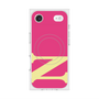 プレミアムスクエアケース with MagSafe［ オリジナル - initial color - N pink ］