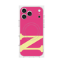 プレミアムスクエアケース with MagSafe［ オリジナル - initial color - N pink ］