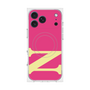 プレミアムスクエアケース with MagSafe［ オリジナル - initial color - N pink ］
