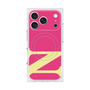 プレミアムスクエアケース with MagSafe［ オリジナル - initial color - N pink ］