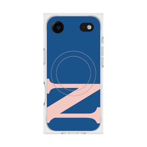 プレミアムスクエアケース with MagSafe［ オリジナル - initial color - N navy ］