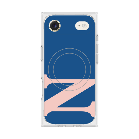 プレミアムスクエアケース with MagSafe［ オリジナル - initial color - N navy ］