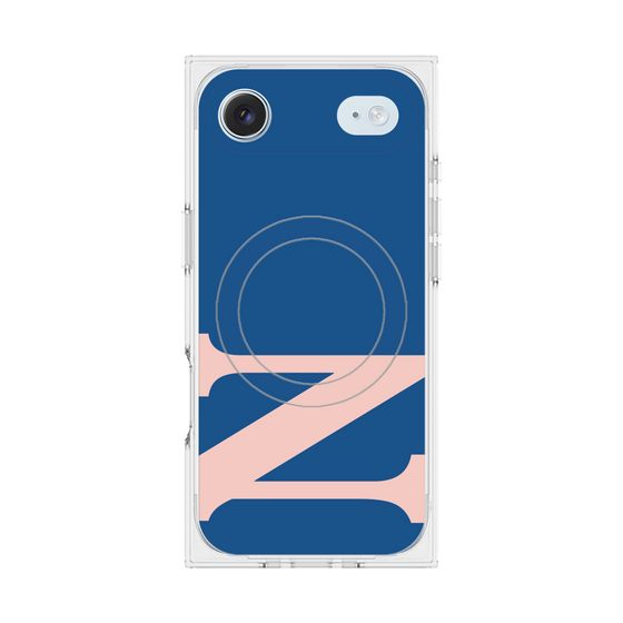 プレミアムスクエアケース with MagSafe［ オリジナル - initial color - N navy ］
