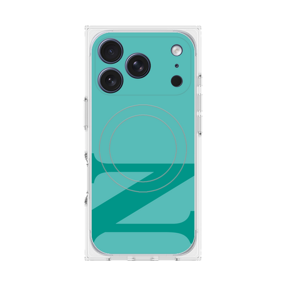 プレミアムスクエアケース with MagSafe［ オリジナル - initial color - N light green ］