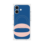 プレミアムスクエアケース with MagSafe［ オリジナル - initial color - O navy ］