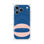 プレミアムスクエアケース with MagSafe［ オリジナル - initial color - O navy ］