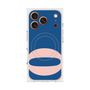 プレミアムスクエアケース with MagSafe［ オリジナル - initial color - O navy ］