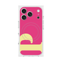 プレミアムスクエアケース with MagSafe［ オリジナル - initial color - P pink ］
