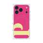 プレミアムスクエアケース with MagSafe［ オリジナル - initial color - P pink ］