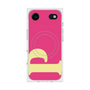 プレミアムスクエアケース with MagSafe［ オリジナル - initial color - P pink ］