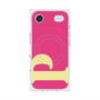 プレミアムスクエアケース with MagSafe［ オリジナル - initial color - P pink ］