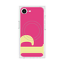 プレミアムスクエアケース with MagSafe［ オリジナル - initial color - P pink ］