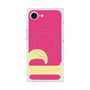 プレミアムスクエアケース with MagSafe［ オリジナル - initial color - P pink ］