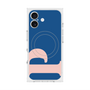 プレミアムスクエアケース with MagSafe［ オリジナル - initial color - P navy ］