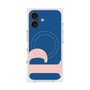 プレミアムスクエアケース with MagSafe［ オリジナル - initial color - P navy ］
