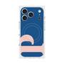 プレミアムスクエアケース with MagSafe［ オリジナル - initial color - P navy ］
