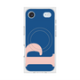 プレミアムスクエアケース with MagSafe［ オリジナル - initial color - P navy ］