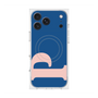 プレミアムスクエアケース with MagSafe［ オリジナル - initial color - P navy ］